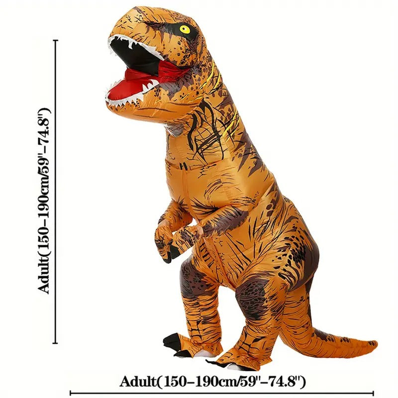 NNETM Adult T-Rex Dinosaur Inflatable Costume