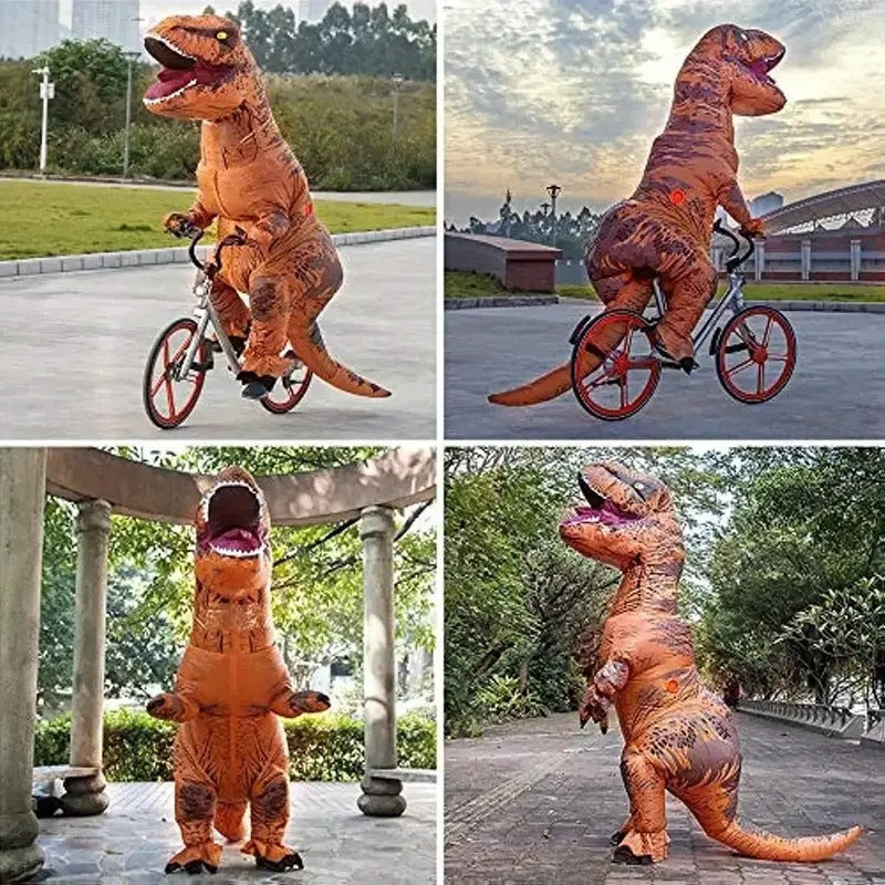 NNETM Adult T-Rex Dinosaur Inflatable Costume